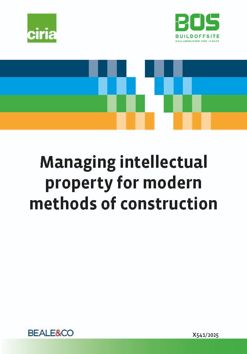 Managing intellectual property for modern methods of construction