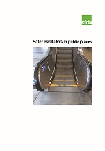Safer escalators in public places