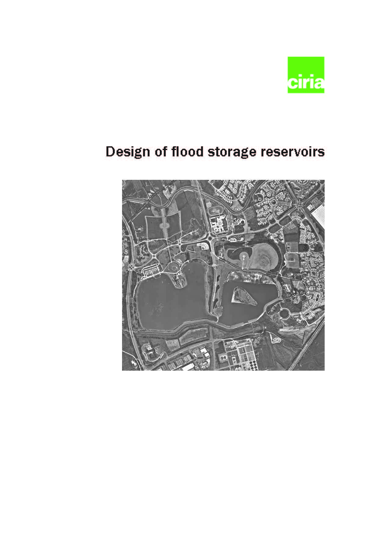 Design of flood storage reservoirs