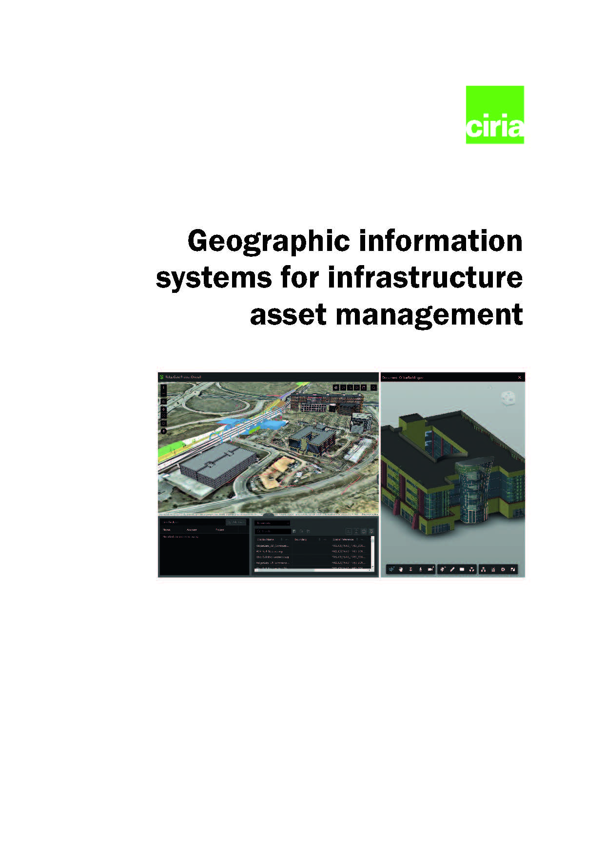Geographic information systems for infrastructure asset...